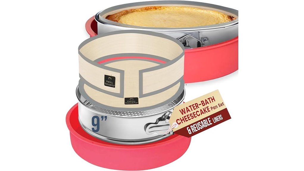 9 inch stainless steel springform pan