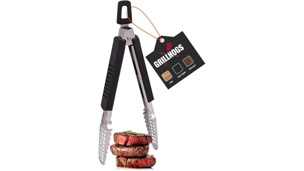 9 inch stainless steel tongs