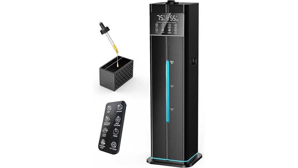 9l ultrasonic remote humidifier