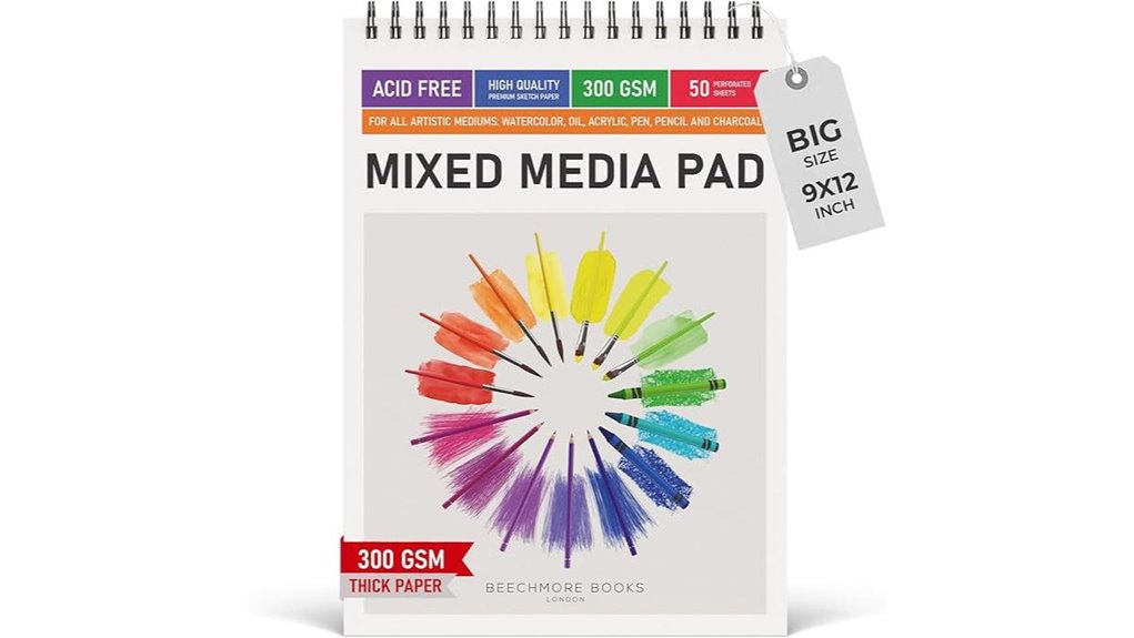 9x12 beechmore watercolor sketchpad