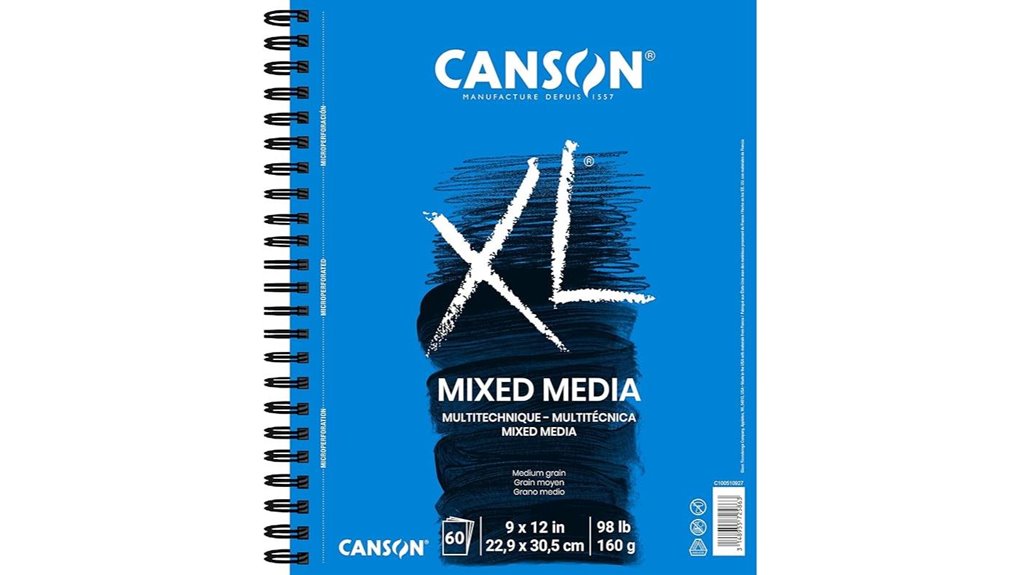 9x12 canson xl mixed media