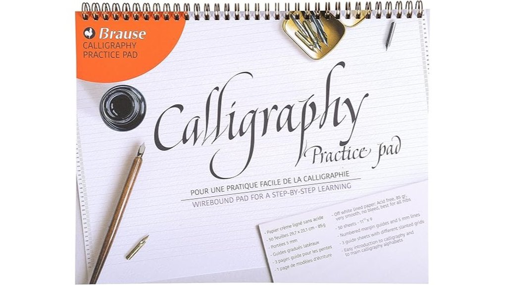 a4 calligraphy practice pad