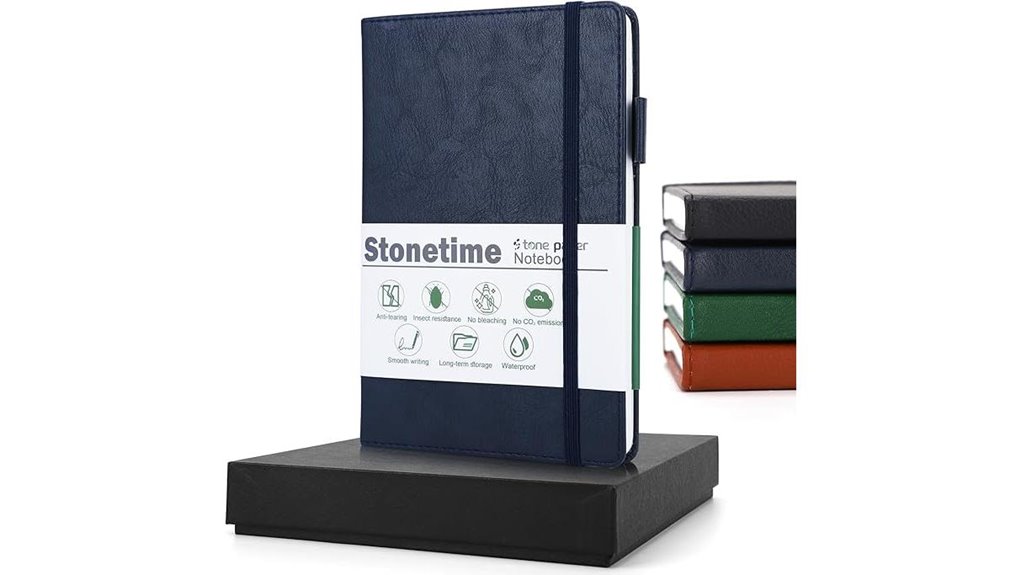 a5 blue waterproof stone paper