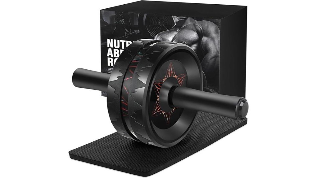 ab roller with knee pad