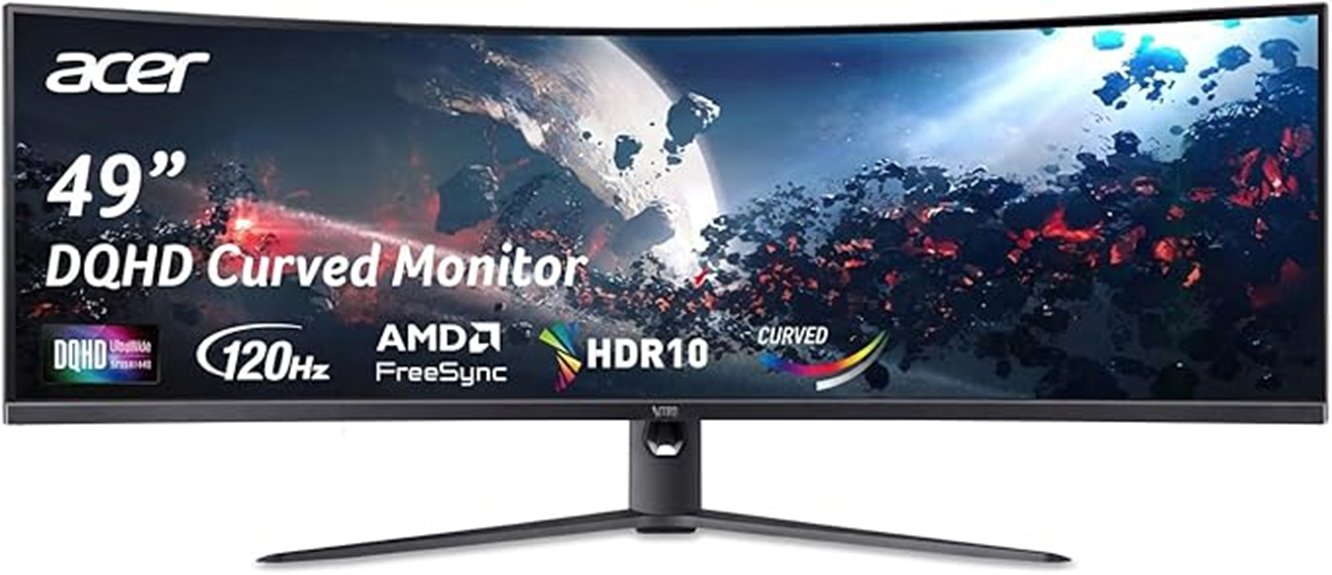 acer 49 inch ultrawide curved monitor