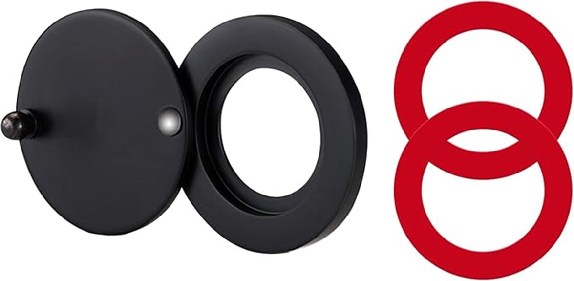 adhesive peephole cover kit