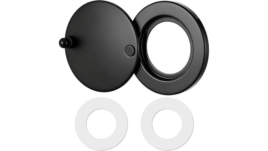 adhesive peephole privacy cover