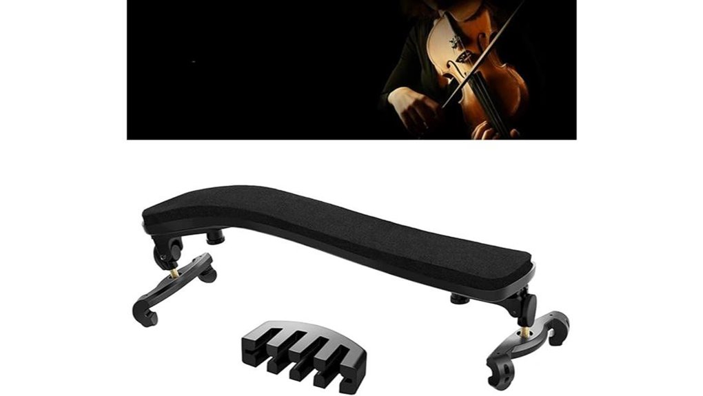 adjustable 1 2 size violin shoulderrest