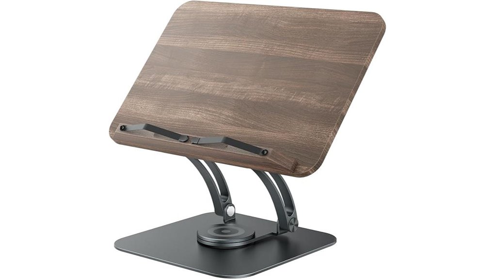 adjustable 360 foldable bookstand