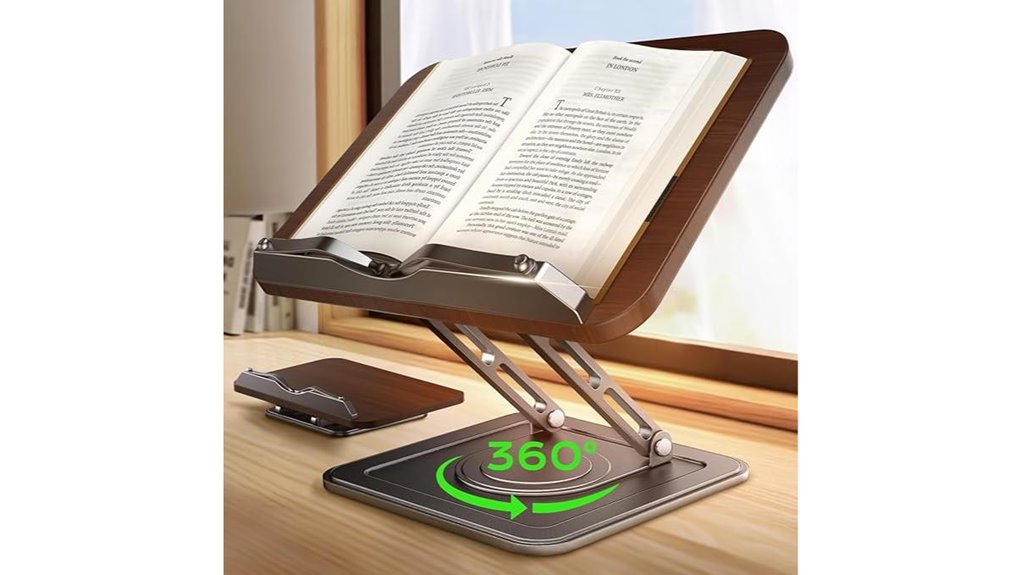 adjustable 360 rotating stand