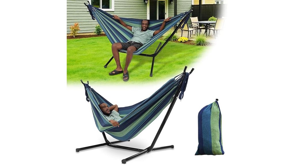 adjustable 3 in 1 portable hammock