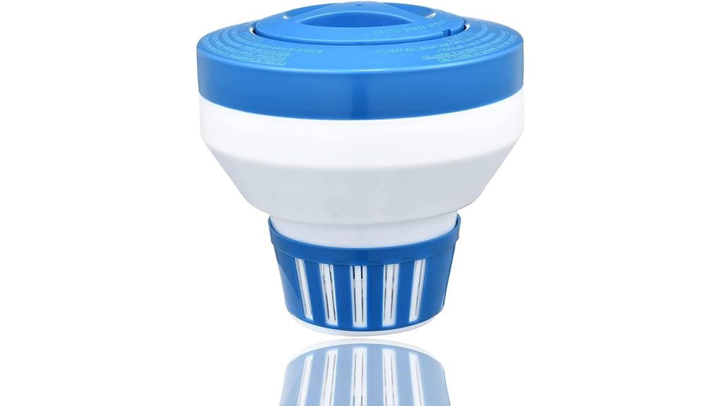 adjustable 7 5 inch chlorine floater