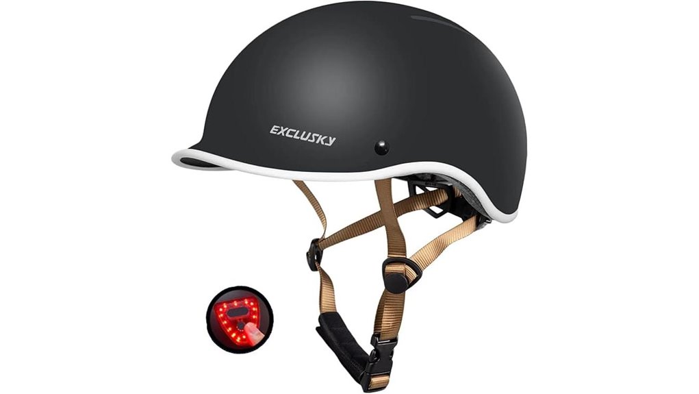 adjustable bike helmet with usb