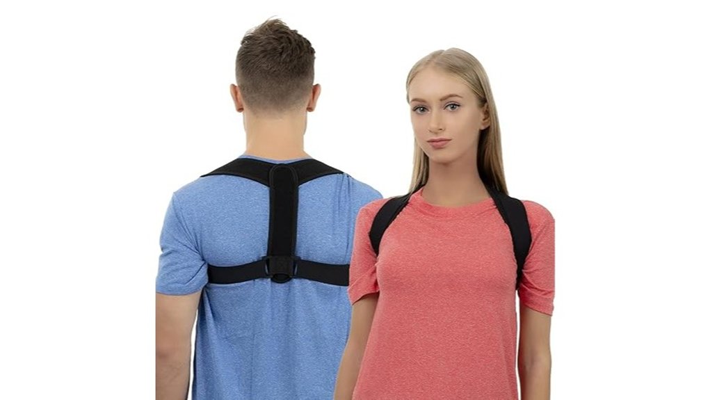 adjustable breathable posture correction brace