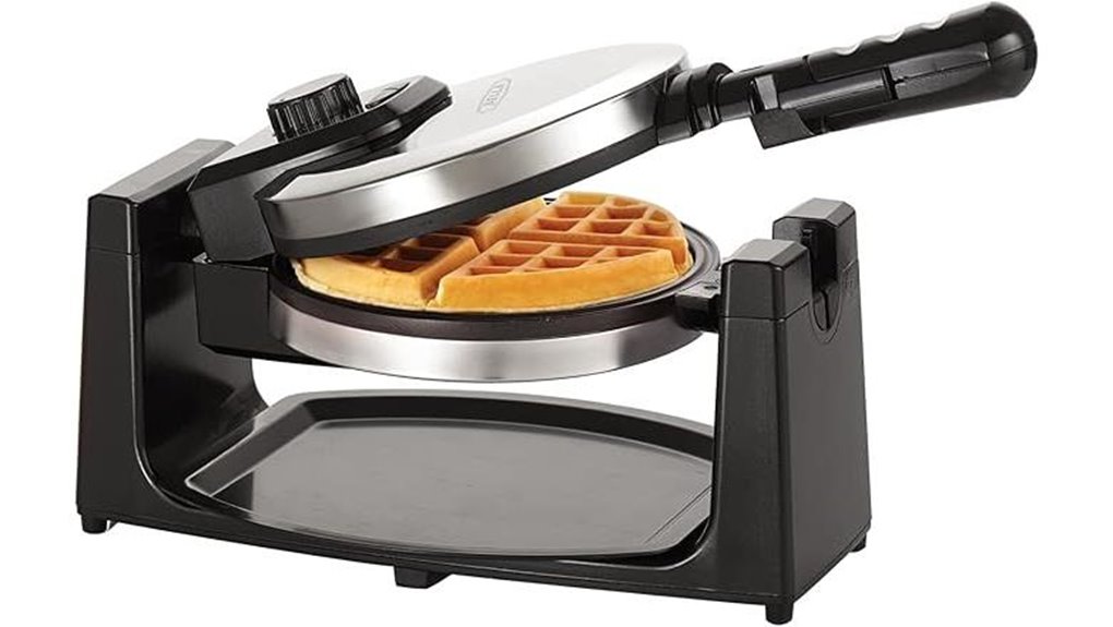 adjustable browning rotating belgian waffle maker