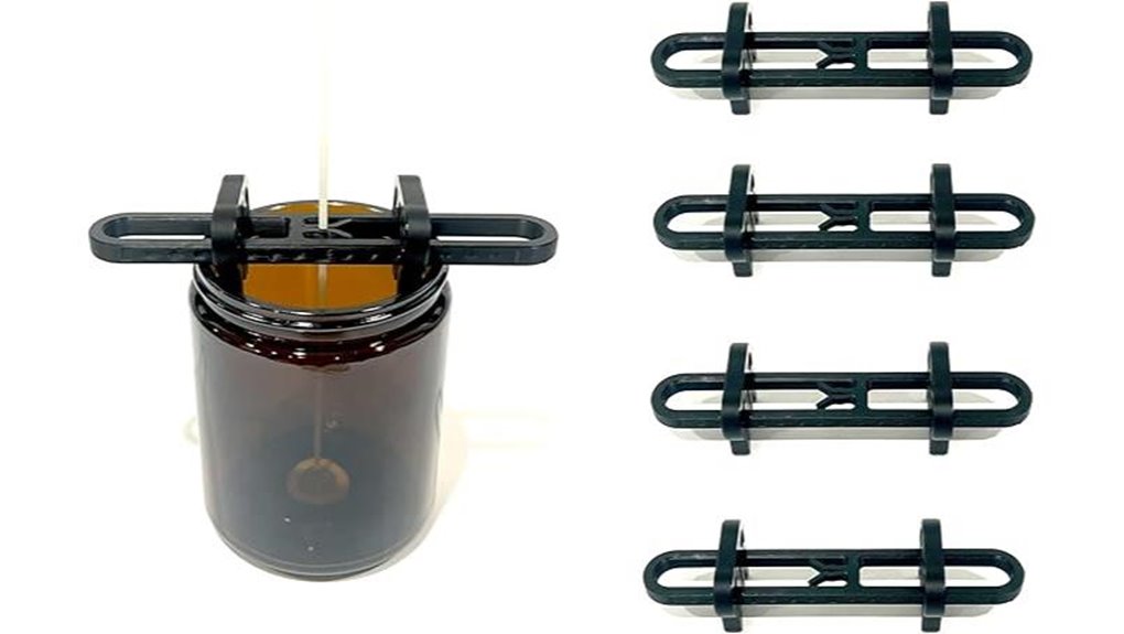 adjustable candle wick centering tool