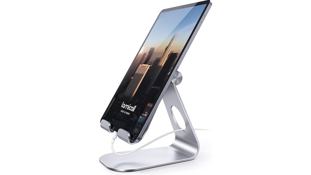 adjustable desktop tablet phone stand