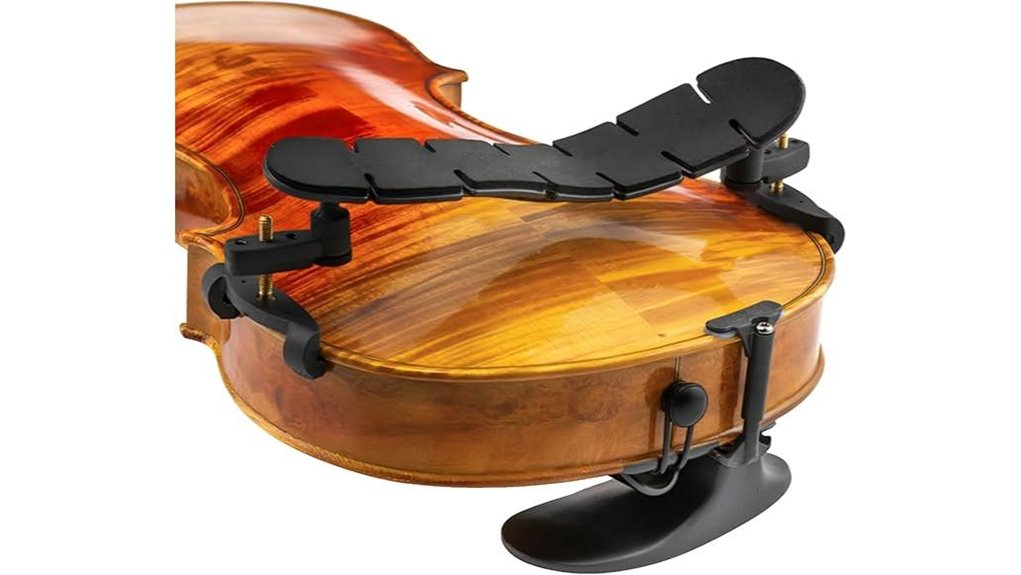 adjustable ergonomic violin shoulder rest