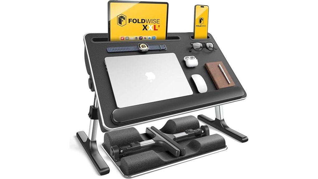 adjustable foldable lap desk