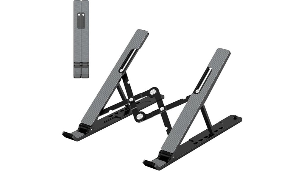 adjustable foldable laptop stand