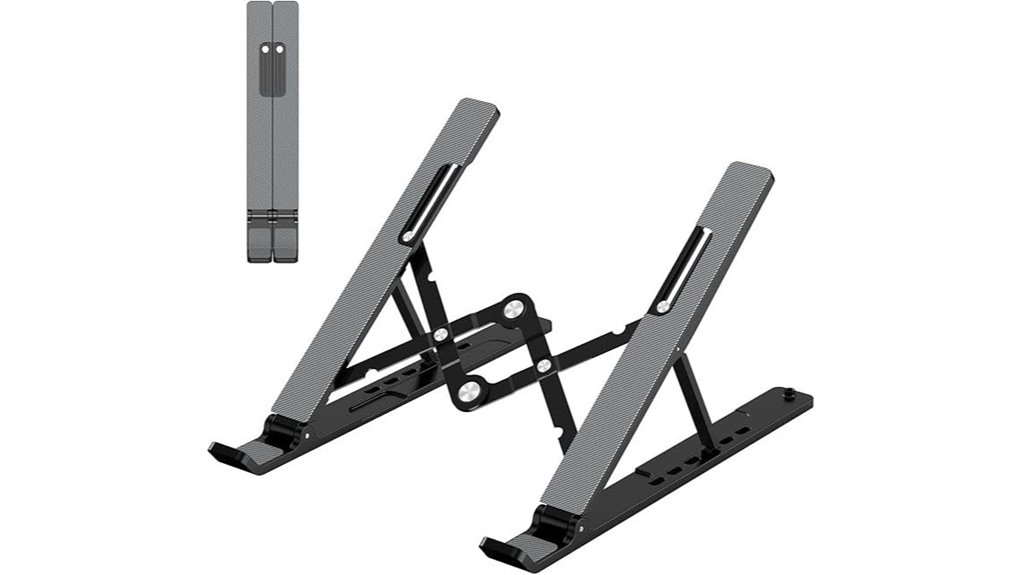 adjustable foldable laptop stand