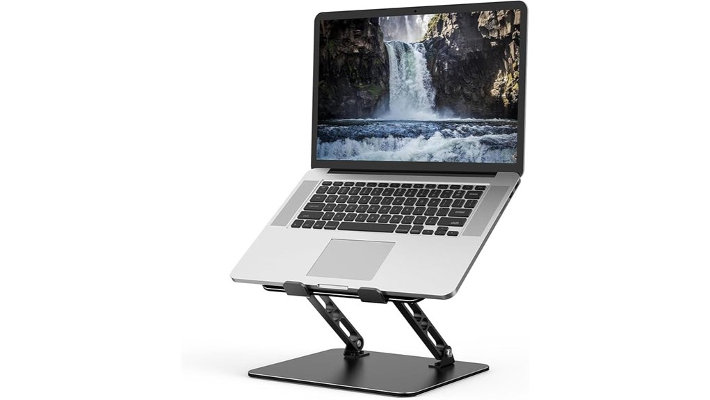 adjustable foldable metal laptop stand