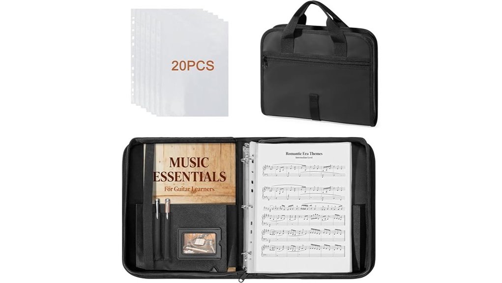 adjustable hand damero choral folder