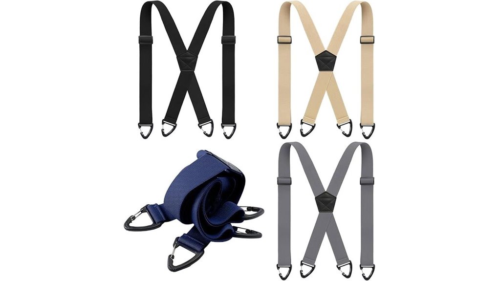 adjustable hiking suspenders pack