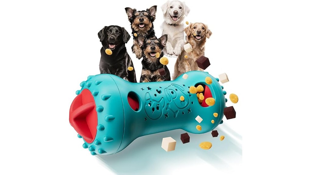 adjustable interactive treat dispensing toy