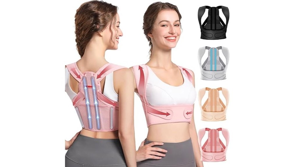 adjustable m l women s posture corrector