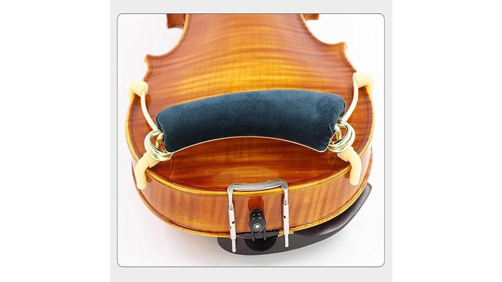 adjustable metal violin shoulder rest