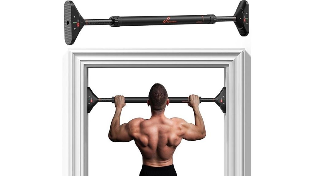 adjustable no screw doorway pull up