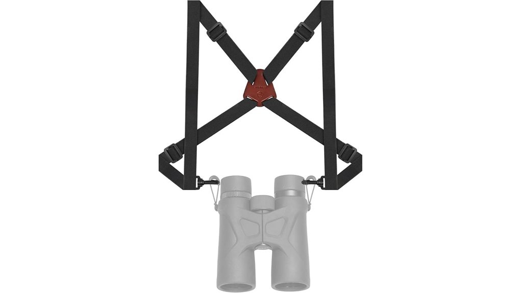 adjustable outdoor binocular chest harness