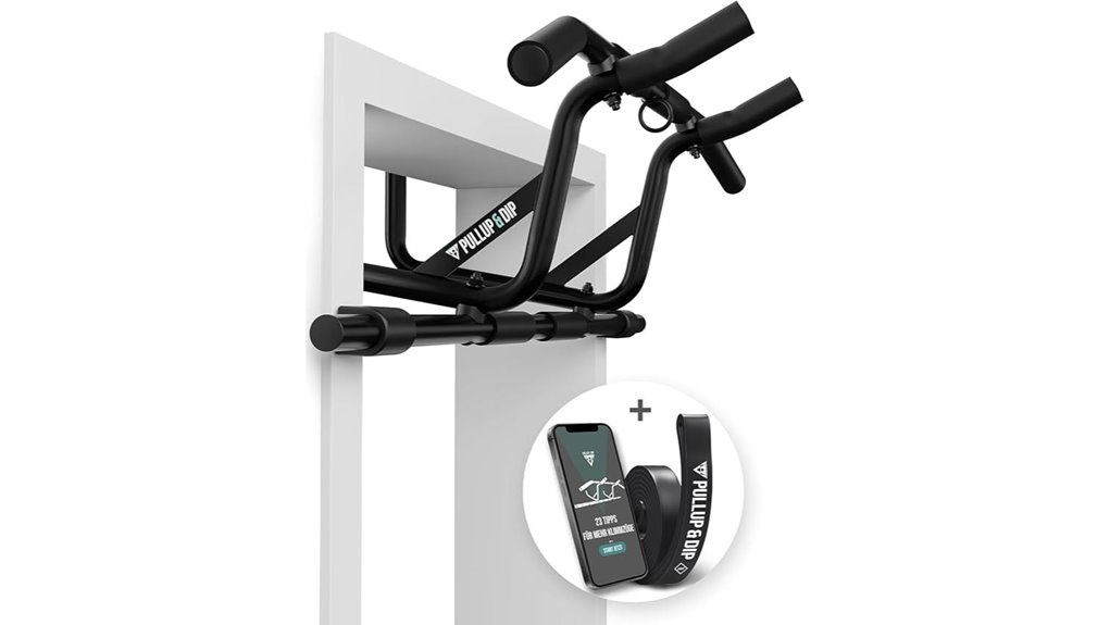 adjustable padded doorframe pull up bar