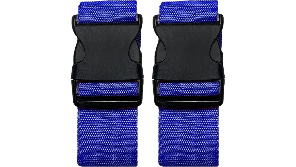 adjustable quick release luggage straps