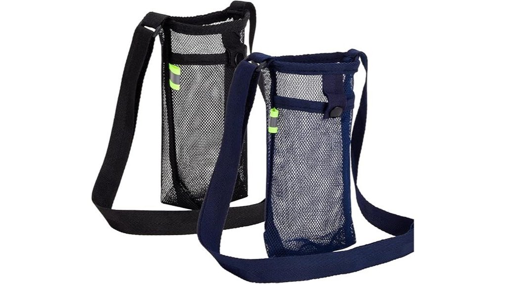 adjustable shoulder water bottle carrier