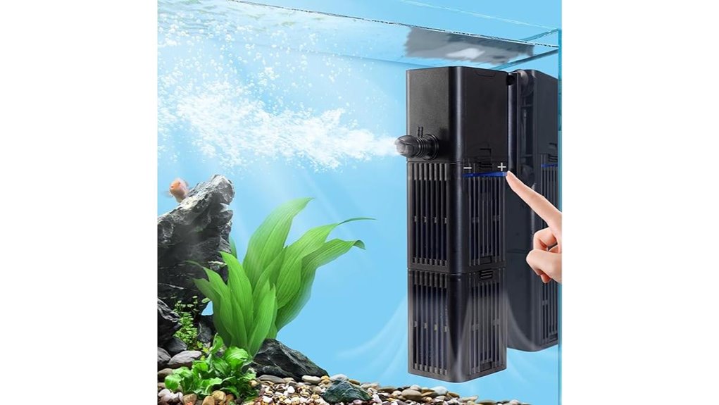 adjustable submersible aquarium pump
