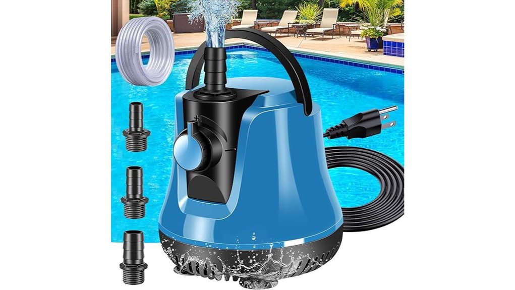 adjustable submersible pool pump