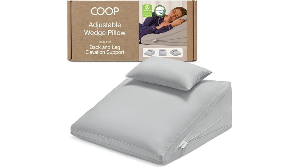 adjustable supportive wedge pillow