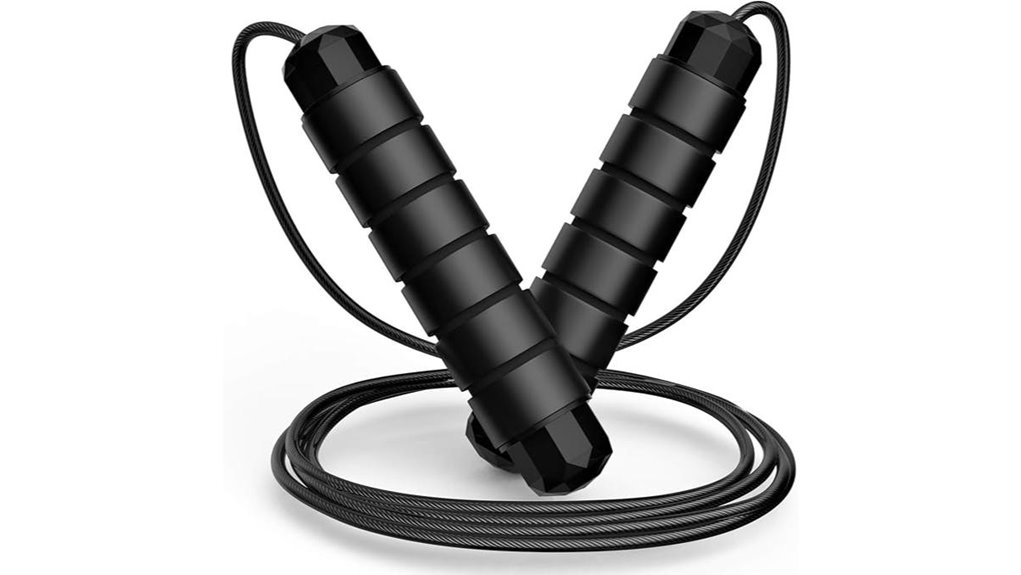 adjustable tangle free steel speedrope