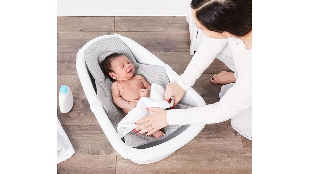 adjustable three stage baby tub