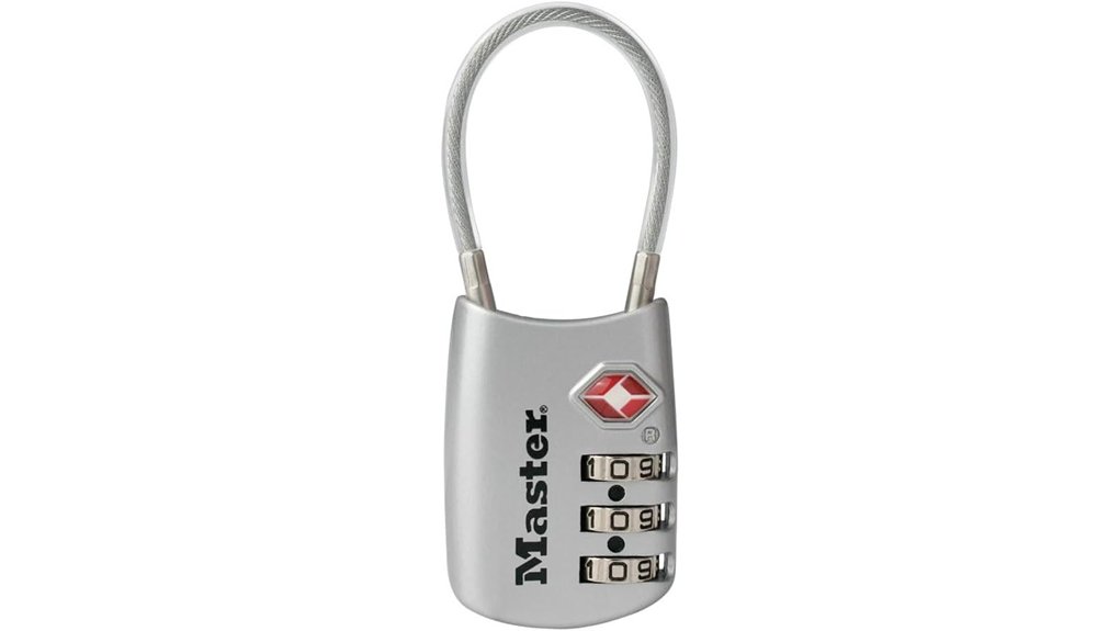 adjustable tsa approved luggage lock