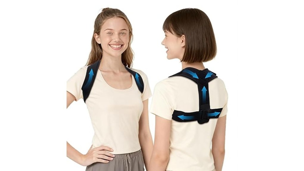 adjustable unisex posture correction brace