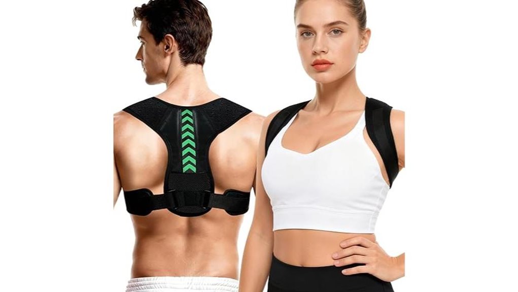 adjustable unisex posture correction brace