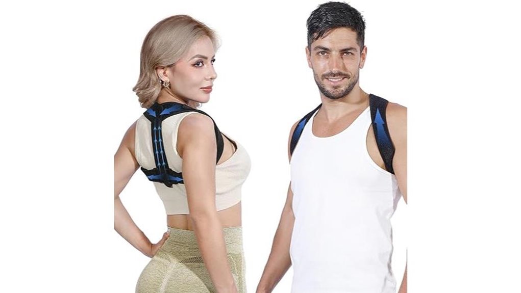 adjustable unisex upper back posture corrector