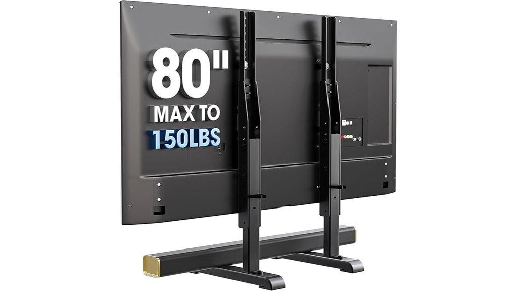 adjustable universal tv stand