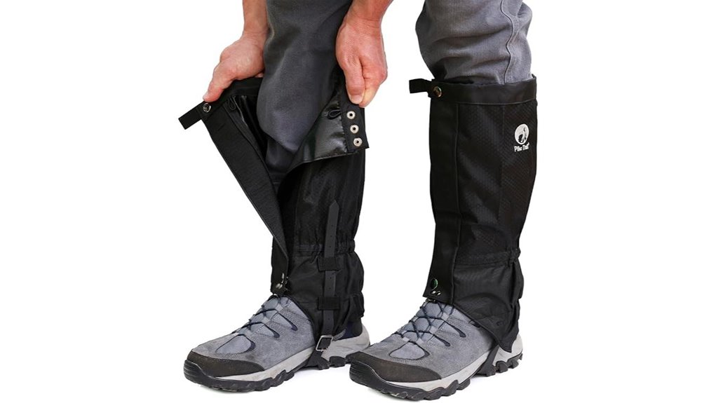 adjustable waterproof pike trail gaiters