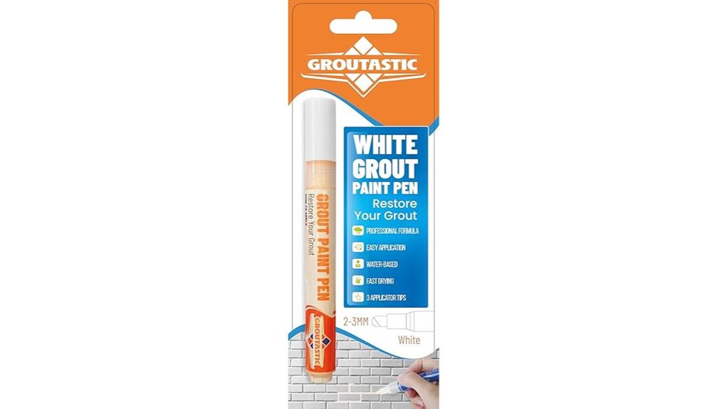 adjustable white grout sealer pen