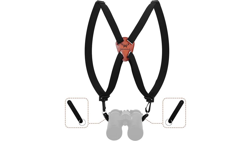 adjustable x shaped binocular cheststrap