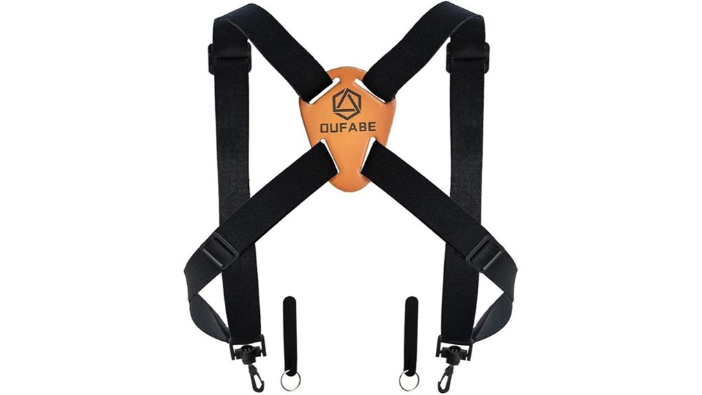 adjustable x shaped binocular harness